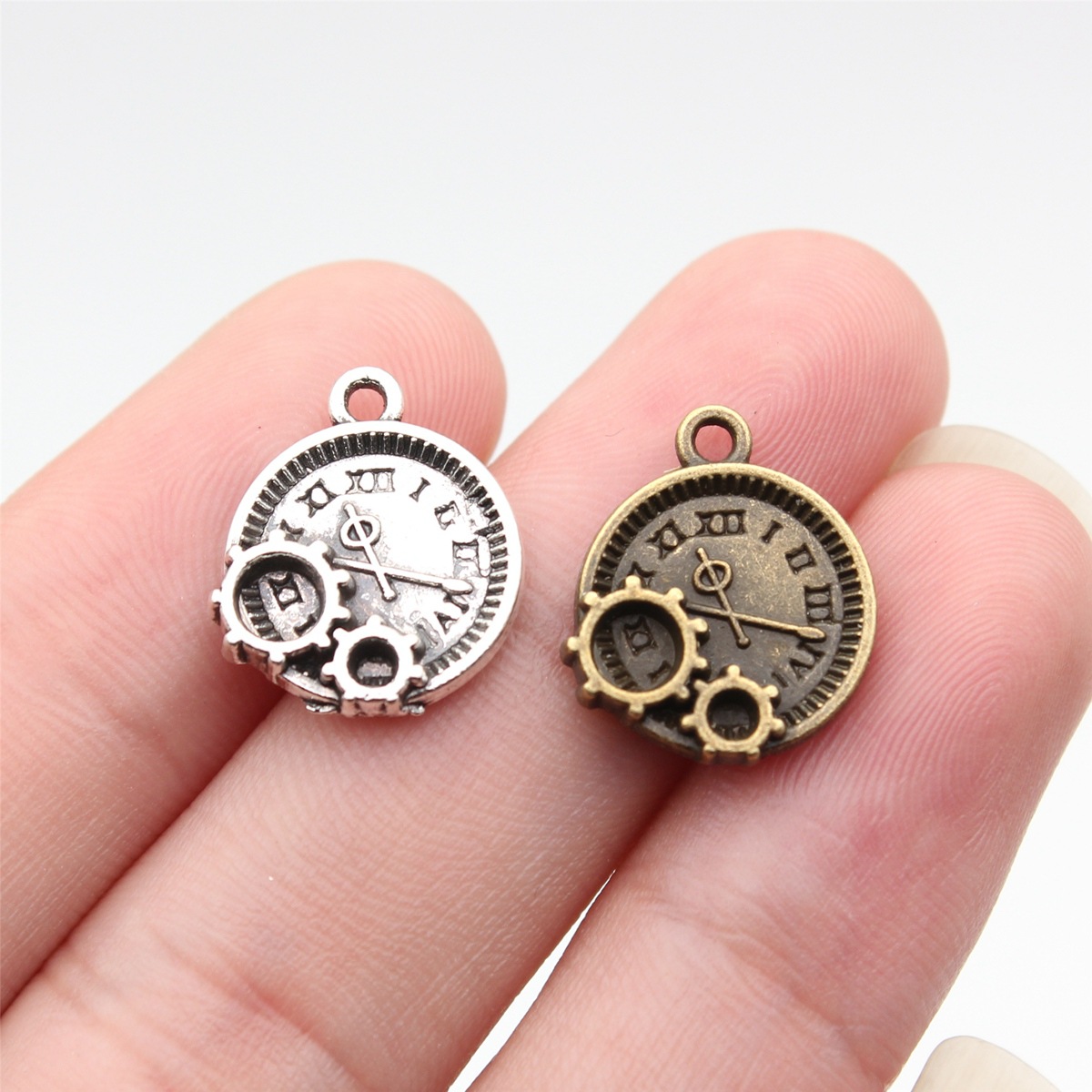 Vintage Fashion Stores - WYSIWYG 10pcs 16x14mm 2 Colors Antique