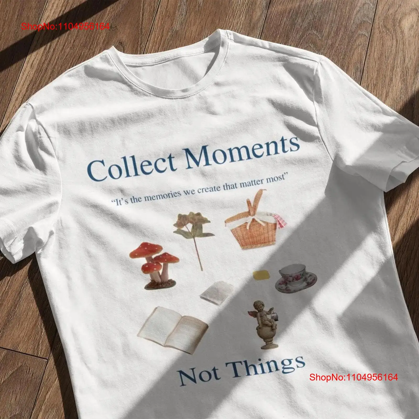 Vintage Fashion Collection - Cottagecore aesthetics shirt Collect Moments T