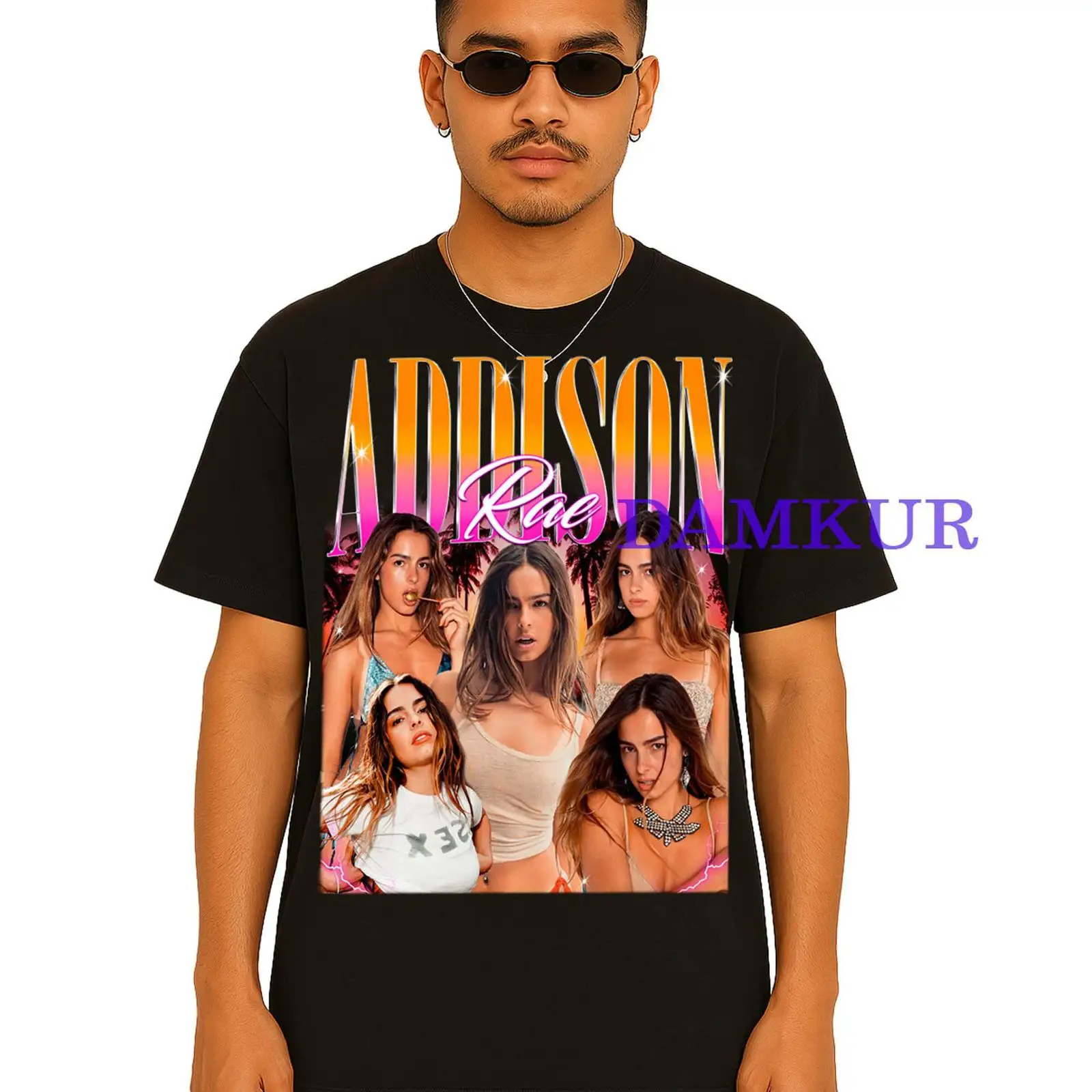 Vintage Fashion Influencers - Vintage Addison Rae Bootleg T shirt