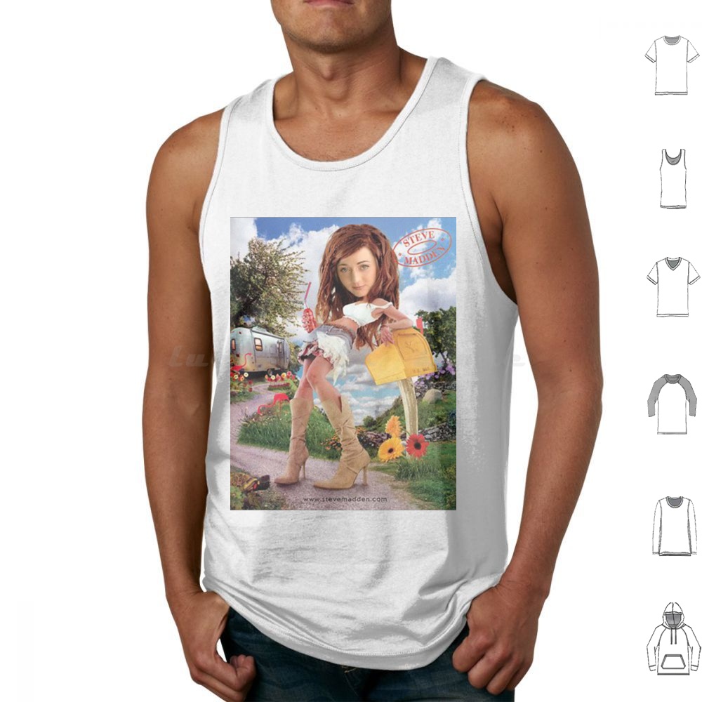 Vintage Fashion Magazine Covers - Beautiful Women Poster Tank Tops Vest