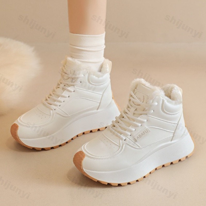 Vintage Fashion Fabrics - Women's Vintage Warm Velvet High Top