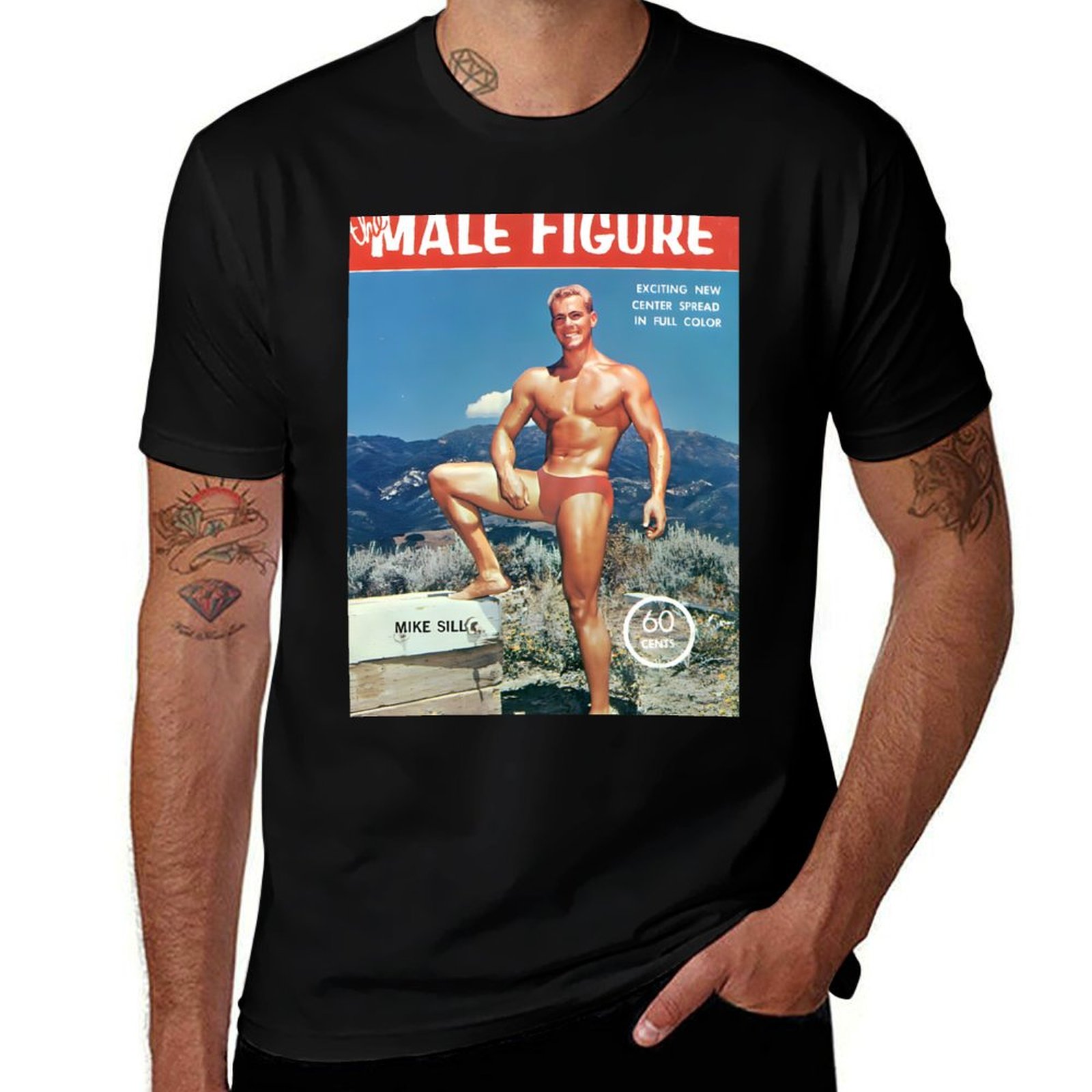 The Male Figure with Mike Sill - đánh giá và giá Vintage Fashion Magazine Covers