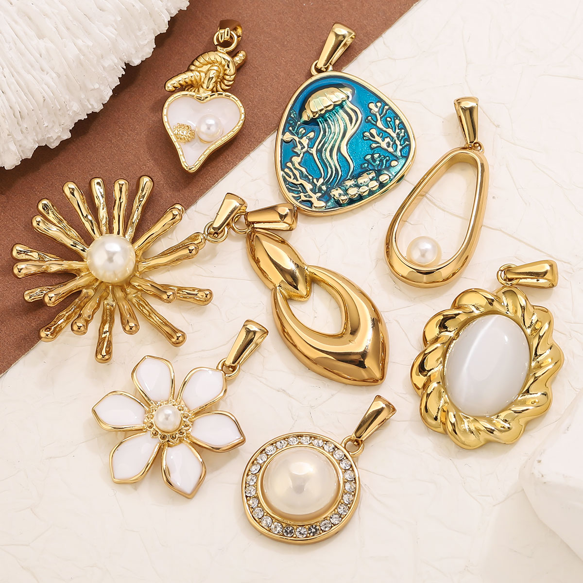 1Pcs 18K Gold Plated Stainless - đánh giá và giá Vintage Fashion Stores