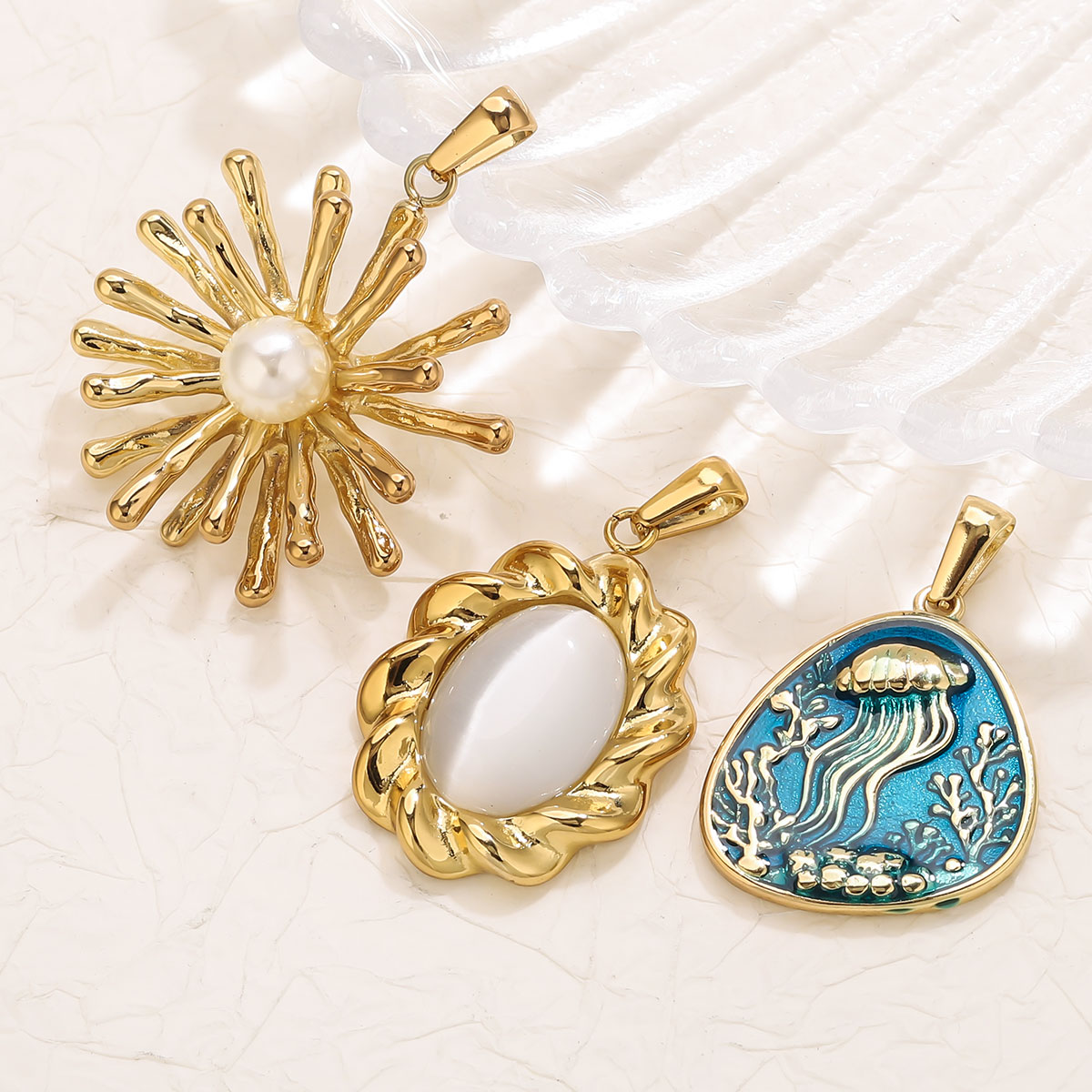 1Pcs 18K Gold Plated Stainless - đánh giá và giá Vintage Fashion Stores