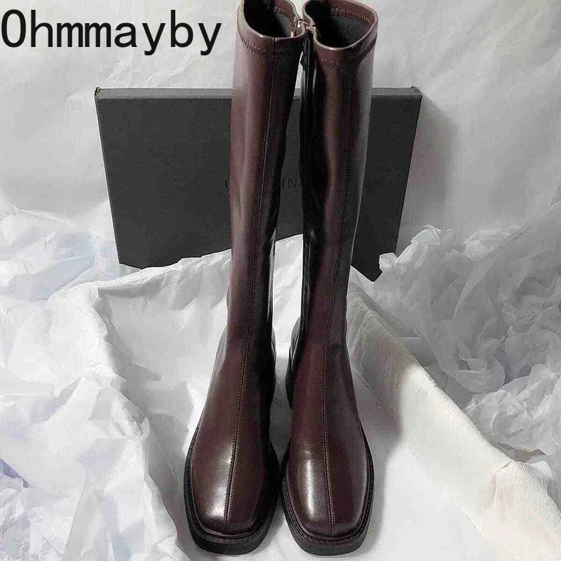 Vintage Thick Heel Women Knee  - đánh giá và giá Vintage Fashion Fabrics
