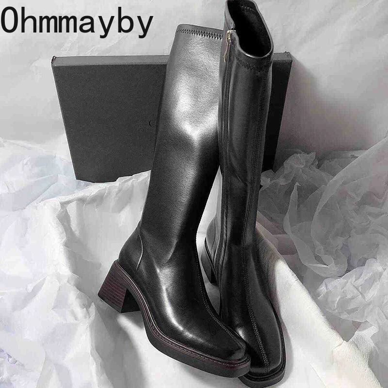 Vintage Thick Heel Women Knee  - đánh giá và giá Vintage Fashion Fabrics