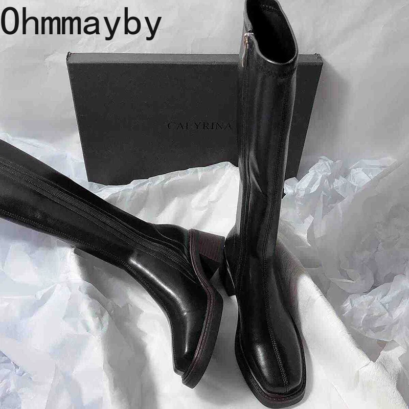 Vintage Thick Heel Women Knee  - đánh giá và giá Vintage Fashion Fabrics