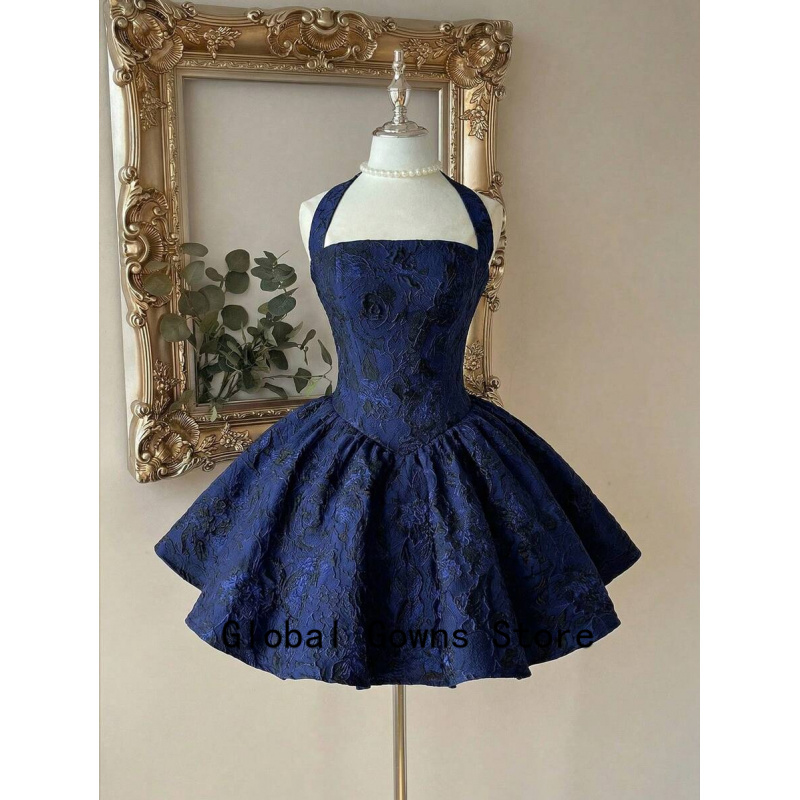 Royal Blue Vintage Halter Prom - đánh giá và giá Vintage Fashion Hong Kong