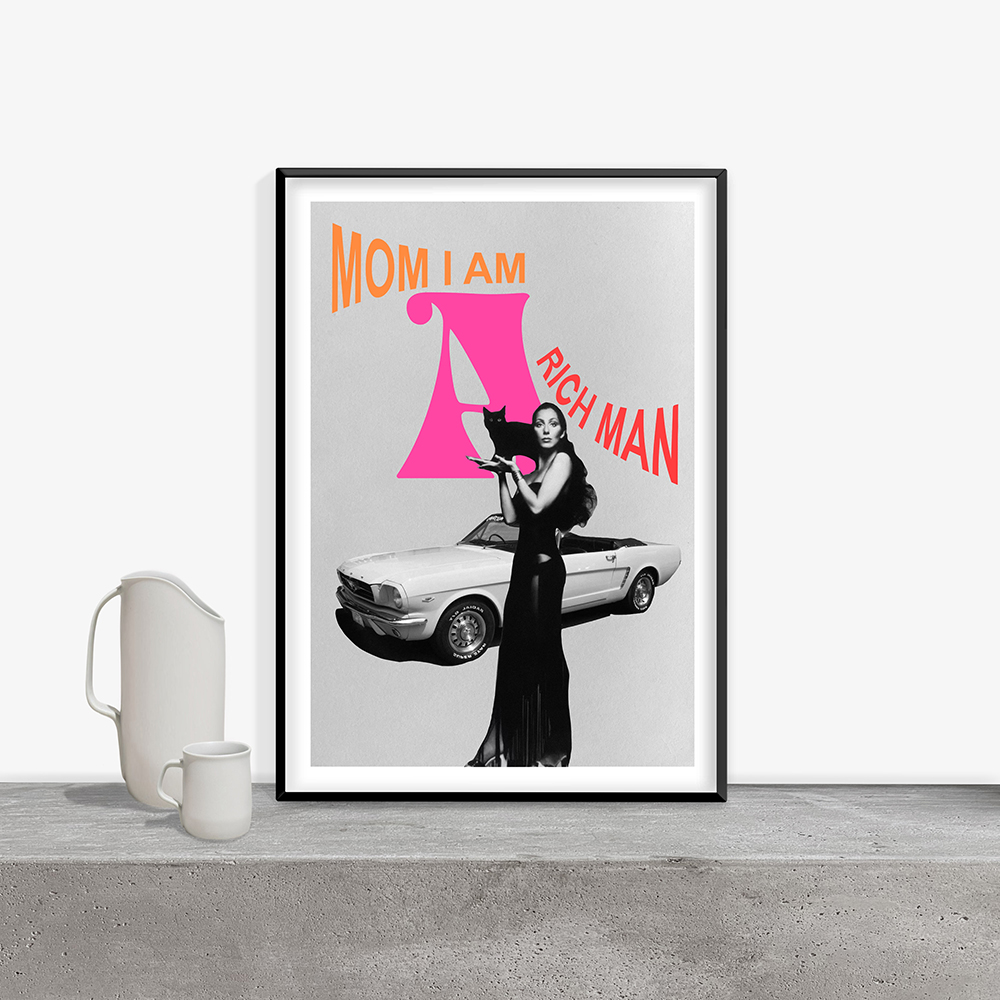 Mom I Am A Rich Man Quote Retr - đánh giá và giá Vintage Fashion Magazine Covers