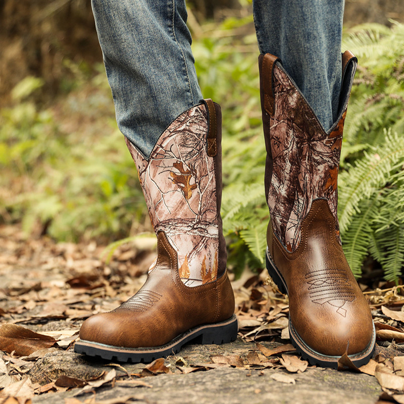 Large Size 48 Men's Boots Clas - đánh giá và giá Vintage Fashion Fabrics