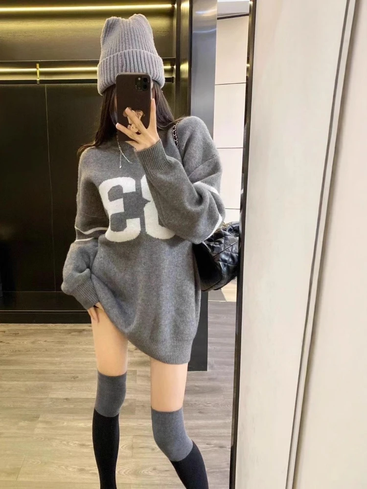 Y2K Vintage Knitted Sweater Wo - đánh giá và giá Usa Vintage Fashion