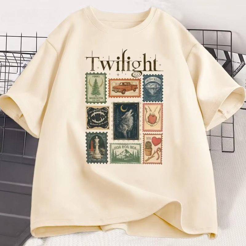 Vintage Twilight Forks T-shirt - đánh giá và giá Vintage Fashion Books