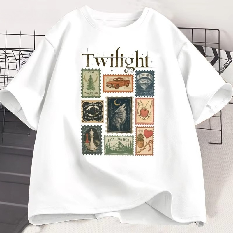 Vintage Twilight Forks T-shirt - đánh giá và giá Vintage Fashion Books