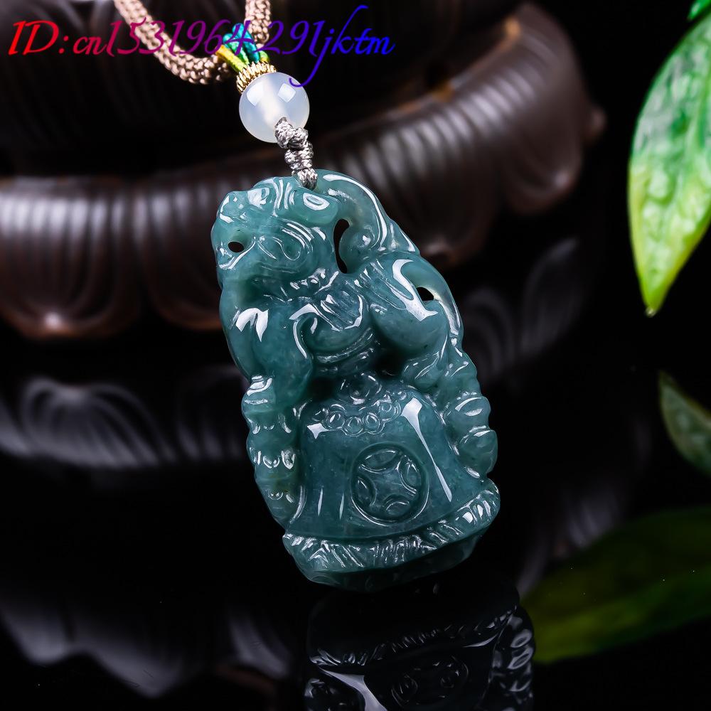 Burmese Jadeite Pixiu Pendant  - đánh giá và giá Usa Vintage Fashion