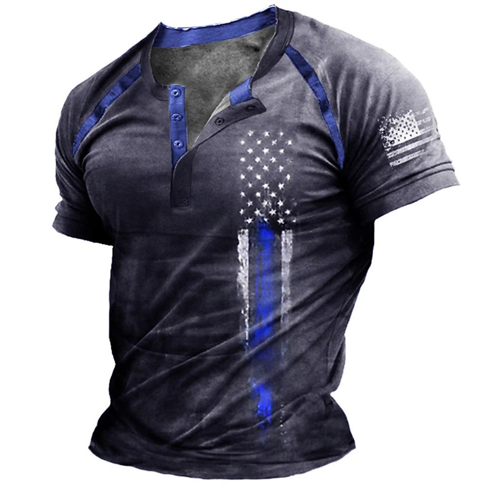 Funny 3D American Flag Print M - đánh giá và giá Vintage Fashion Stores
