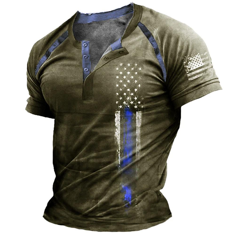 Funny 3D American Flag Print M - đánh giá và giá Vintage Fashion Stores
