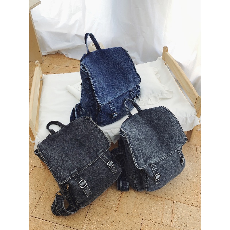 Vintage Denim Backpack For Wom - đánh giá và giá Vintage Fashion Books
