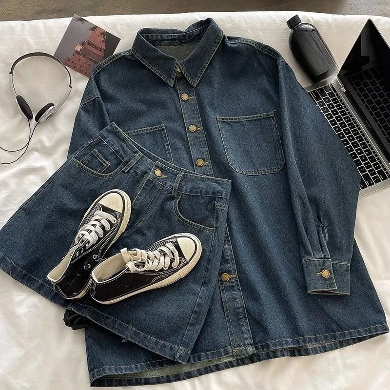 Y2K Denim Skirt Set: Vintage J - đánh giá và giá Usa Vintage Fashion
