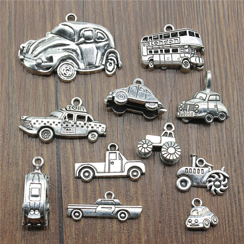 10 cái / lốc Màu Bạc Cổ Xe Ô T - đánh giá và giá Vintage Fashion Finds