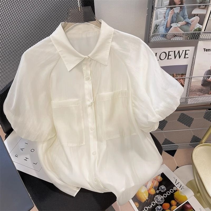 Women's Loose Bubble Sleeve Sh - đánh giá và giá Vintage Fashion Hong Kong