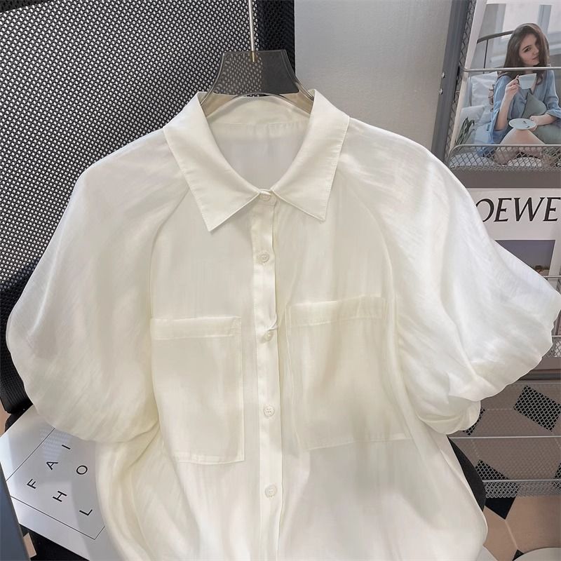 Women's Loose Bubble Sleeve Sh - đánh giá và giá Vintage Fashion Hong Kong
