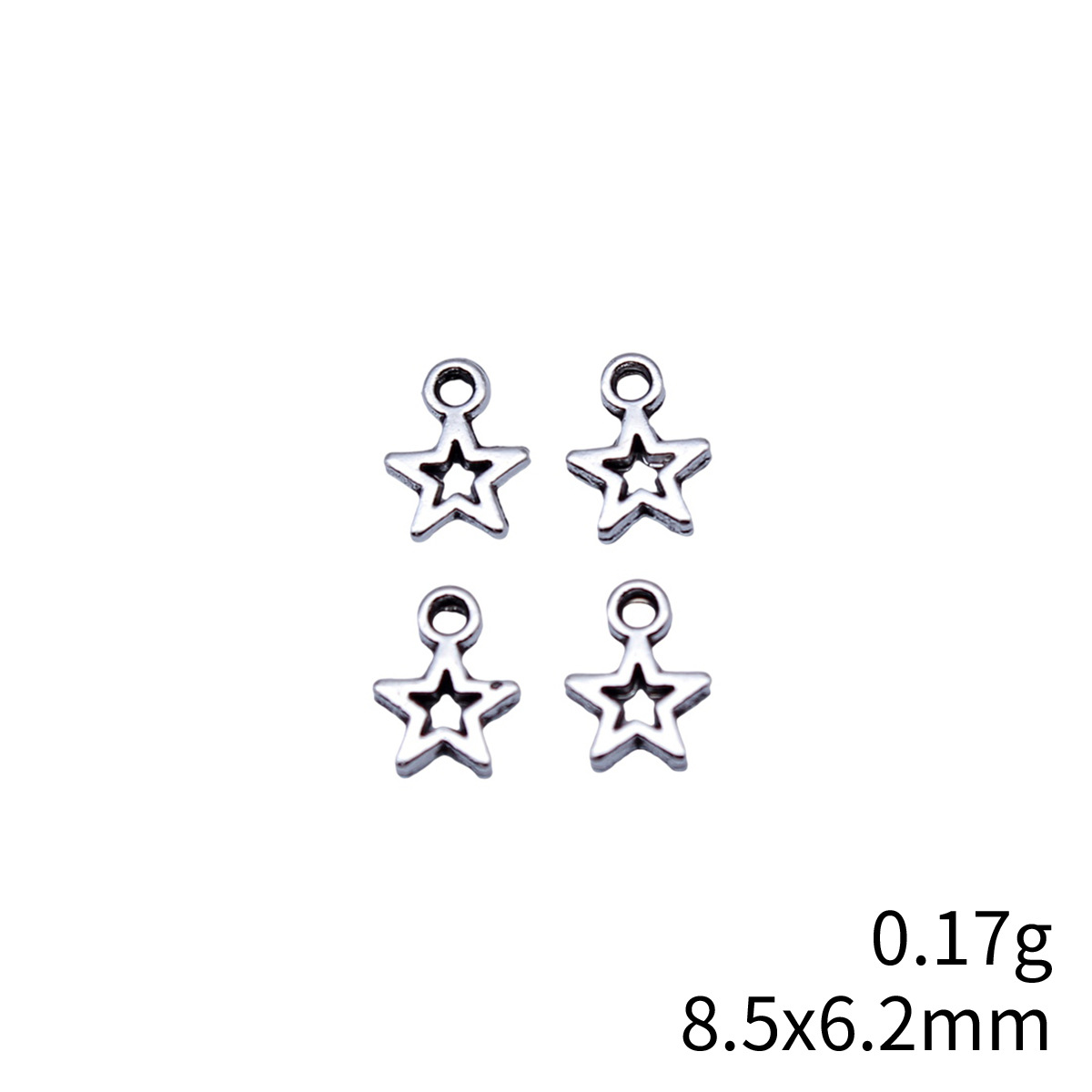 80pcs 8.5x6.2mm(0.33x0.24inch) - đánh giá và giá Vintage Fashion Theme