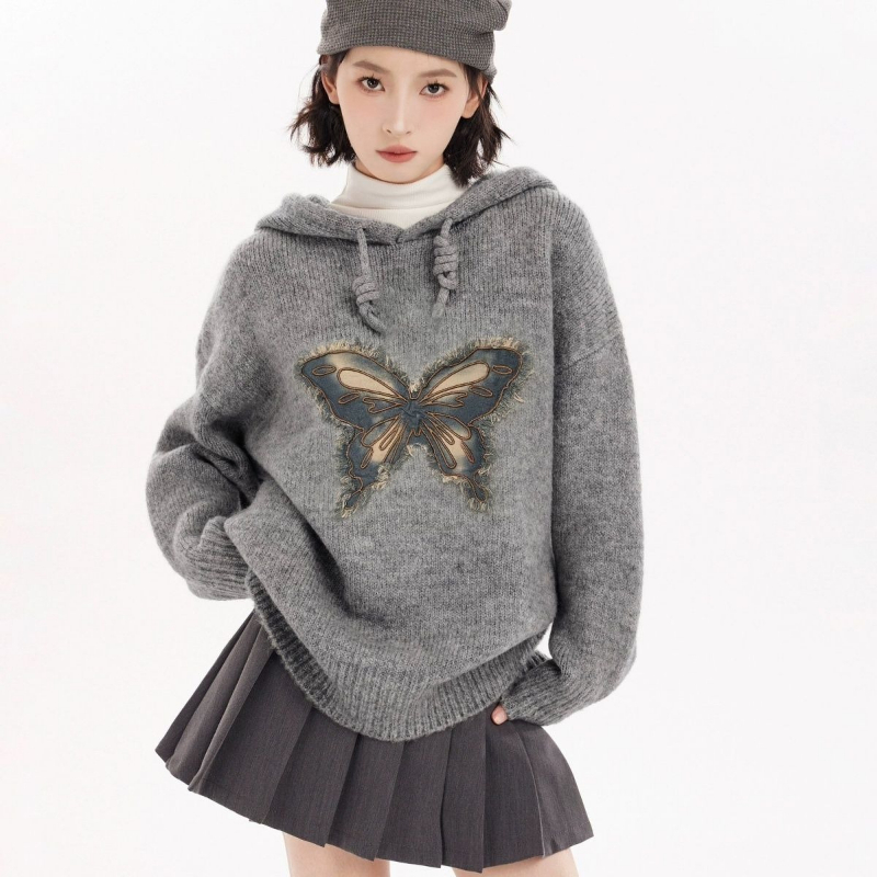 2000s Korean Fashion Loose Swe - đánh giá và giá Vintage Fashion Subculture