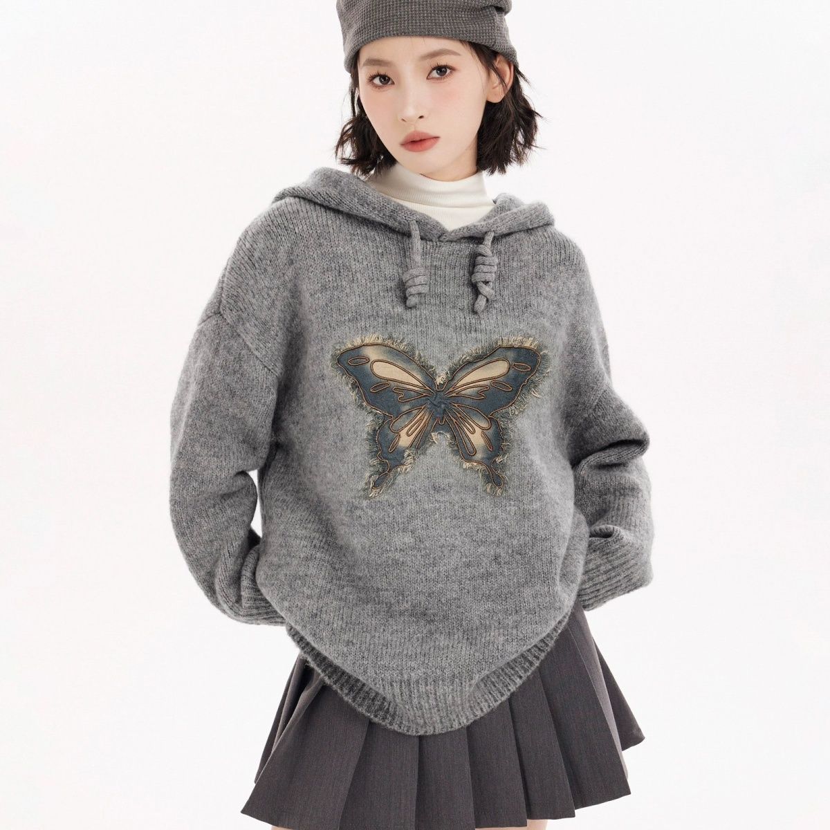 2000s Korean Fashion Loose Swe - đánh giá và giá Vintage Fashion Subculture