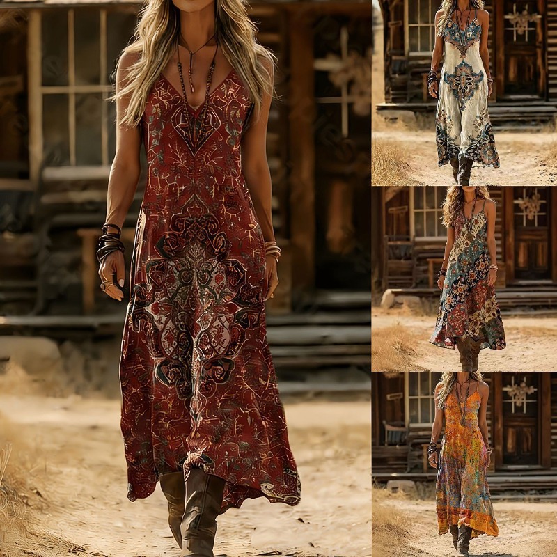 2026 New Vintage Boho Spaghett - đánh giá và giá Vintage Fashion Influencers