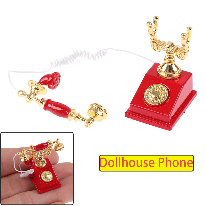 1:12 Vintage Phone Dollhouse M - đánh giá và giá Vintage Fashion Houses