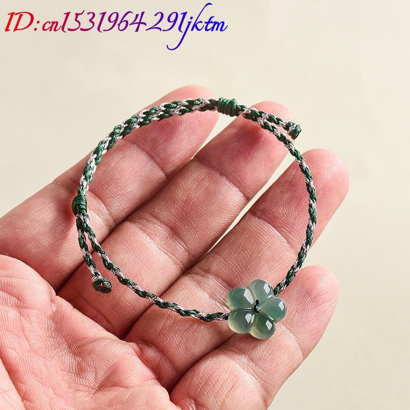 Burmese Jadeite Flower Bracele - đánh giá và giá Usa Vintage Fashion