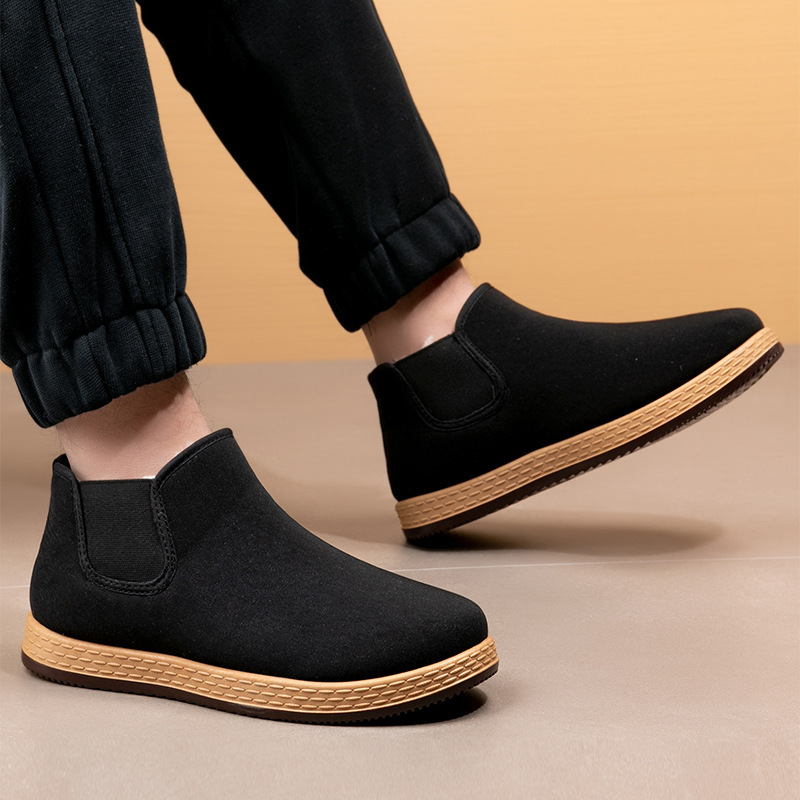 Men's Cotton Shoes Men's Winte - đánh giá và giá Vintage Fashion Fabrics