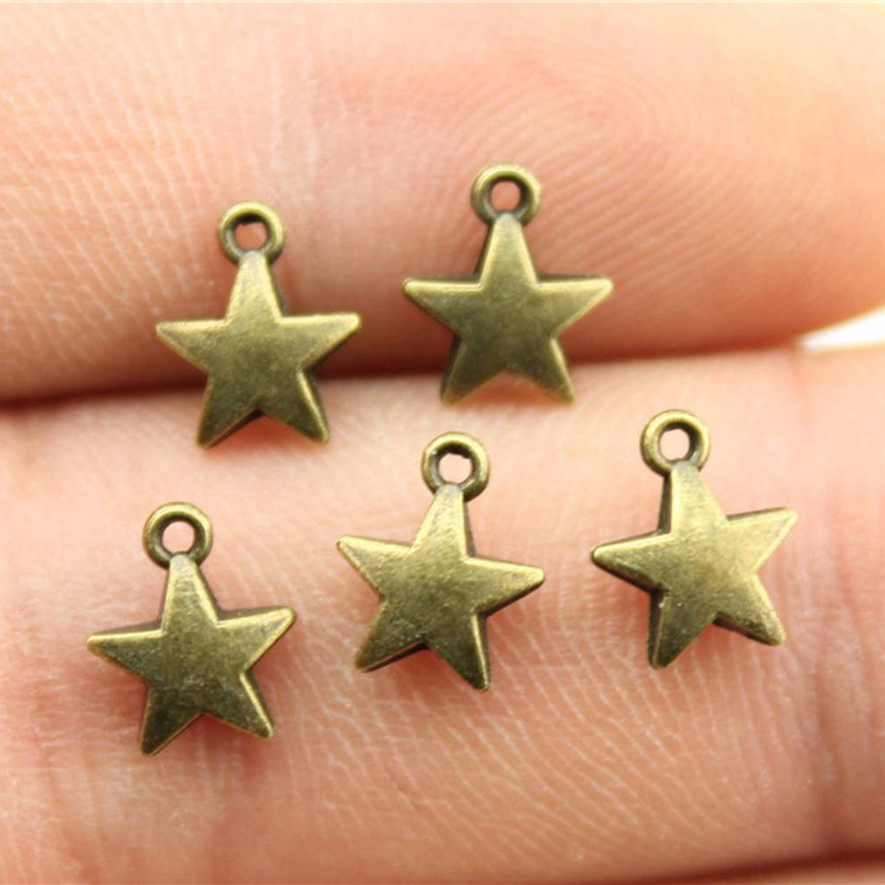 40pcs 8.6x7.1mm 2 Colors Antiq - đánh giá và giá Vintage Fashion Theme