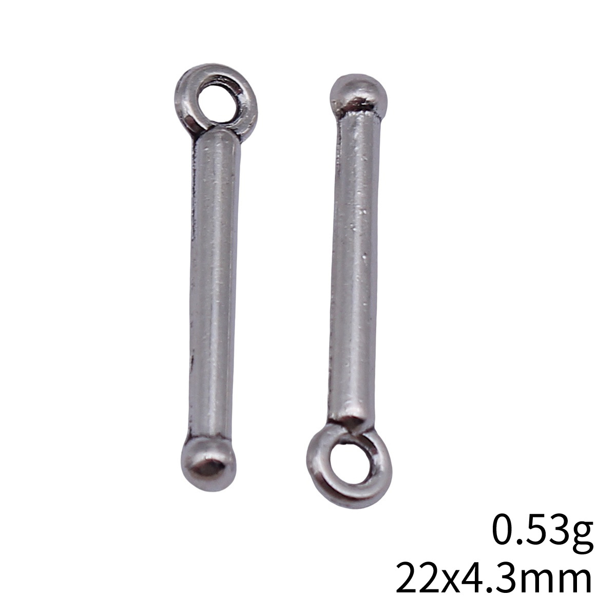 80pcs 22x4.3mm(0.87x0.17inch)  - đánh giá và giá Vintage Fashion Theme