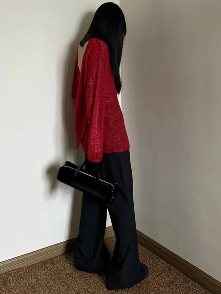 Y2K See-Through Knitted Women' - đánh giá và giá Usa Vintage Fashion