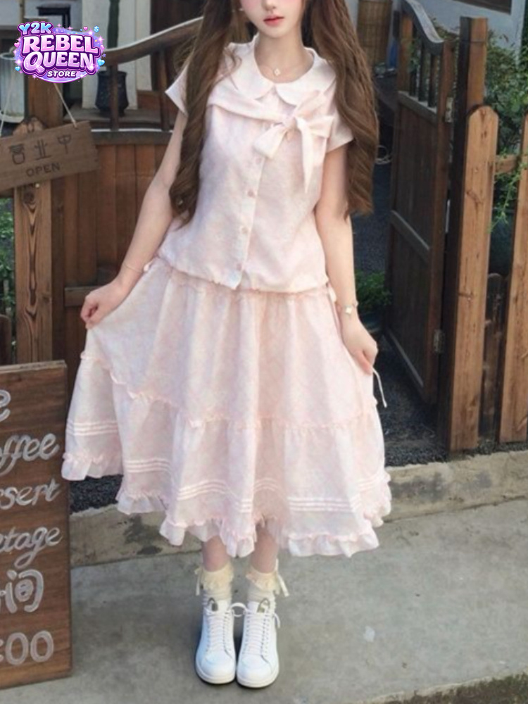 Japanese Vintage Sweet Bow Pet - đánh giá và giá Vintage Fashion Pieces